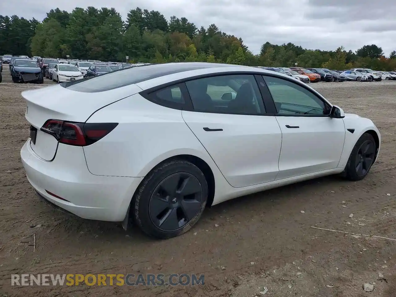 3 Photograph of a damaged car 5YJ3E1EA4PF589488 TESLA MODEL 3 2023