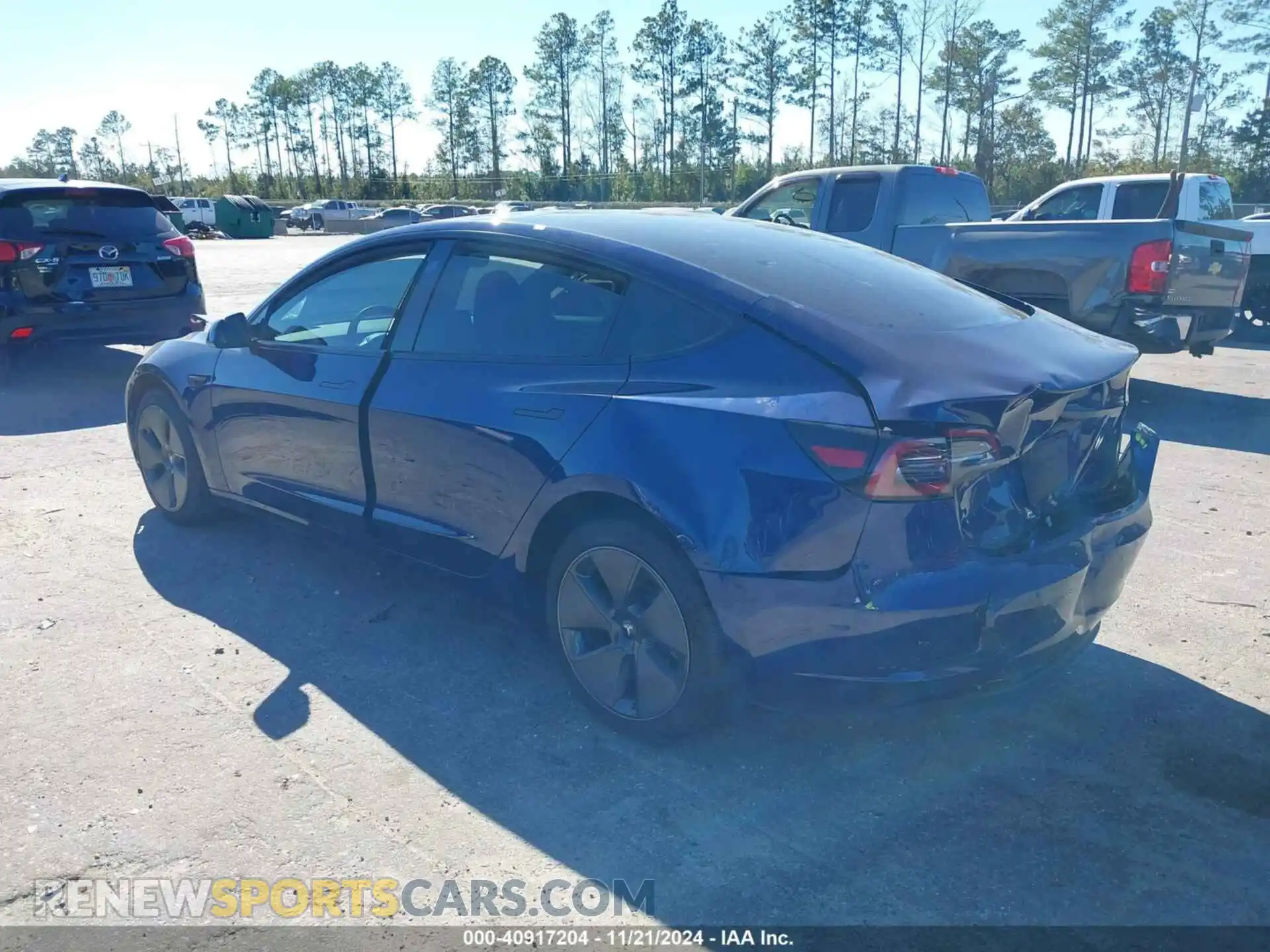3 Photograph of a damaged car 5YJ3E1EA4PF598255 TESLA MODEL 3 2023