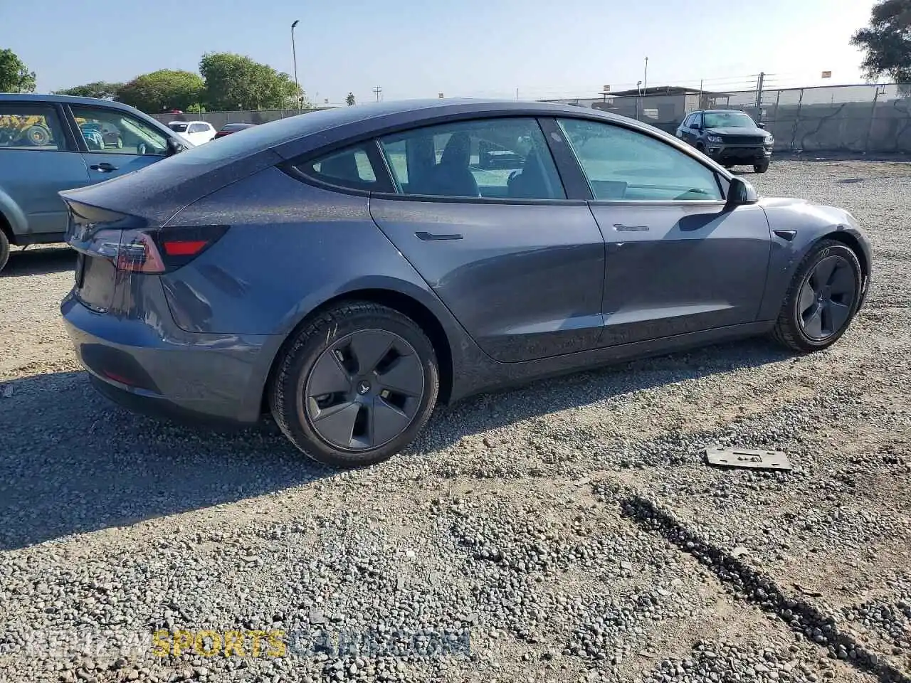 3 Photograph of a damaged car 5YJ3E1EA4PF602689 TESLA MODEL 3 2023