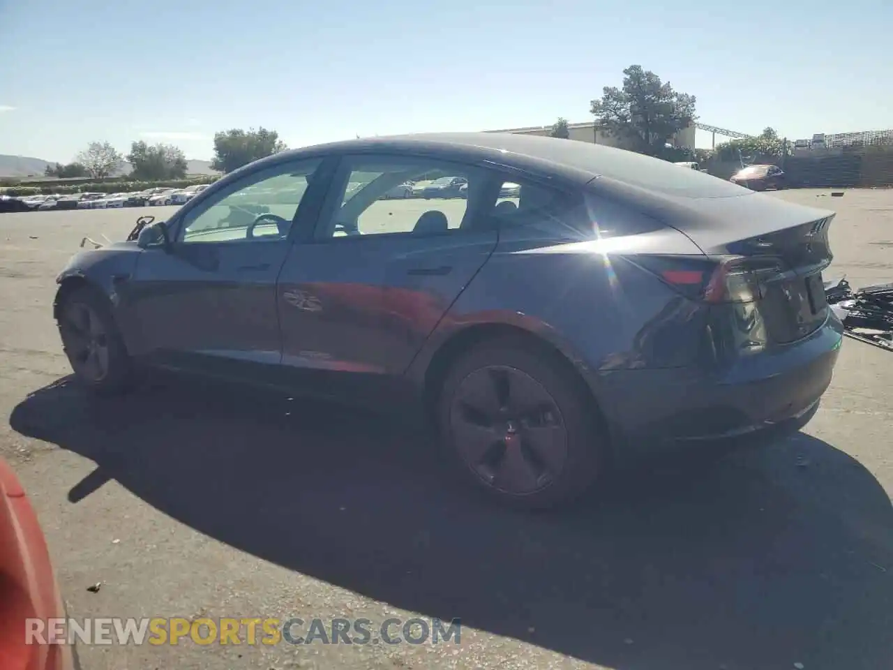 2 Photograph of a damaged car 5YJ3E1EA4PF616821 TESLA MODEL 3 2023