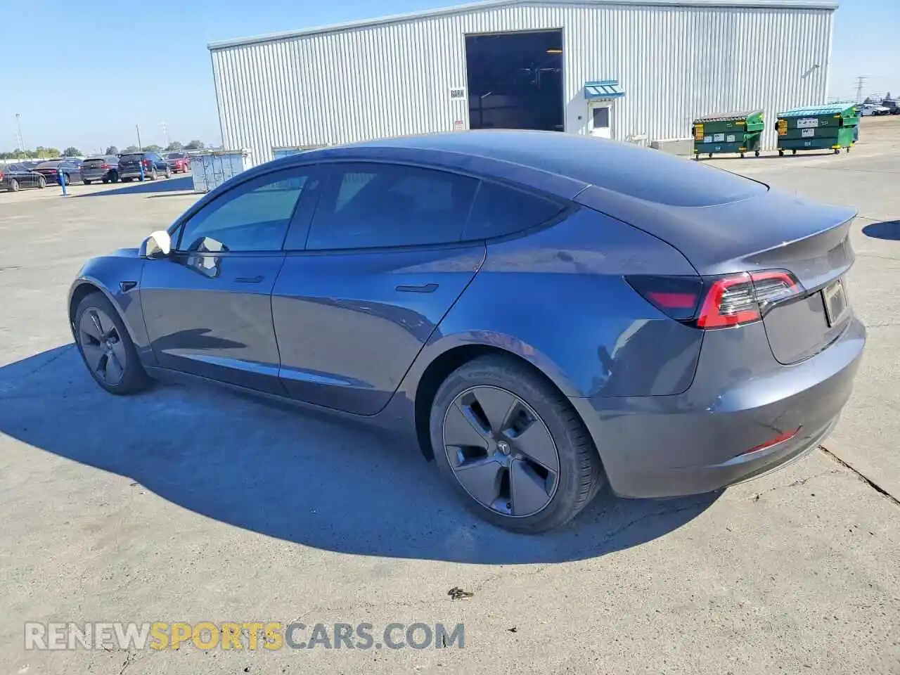 2 Photograph of a damaged car 5YJ3E1EA4PF624479 TESLA MODEL 3 2023