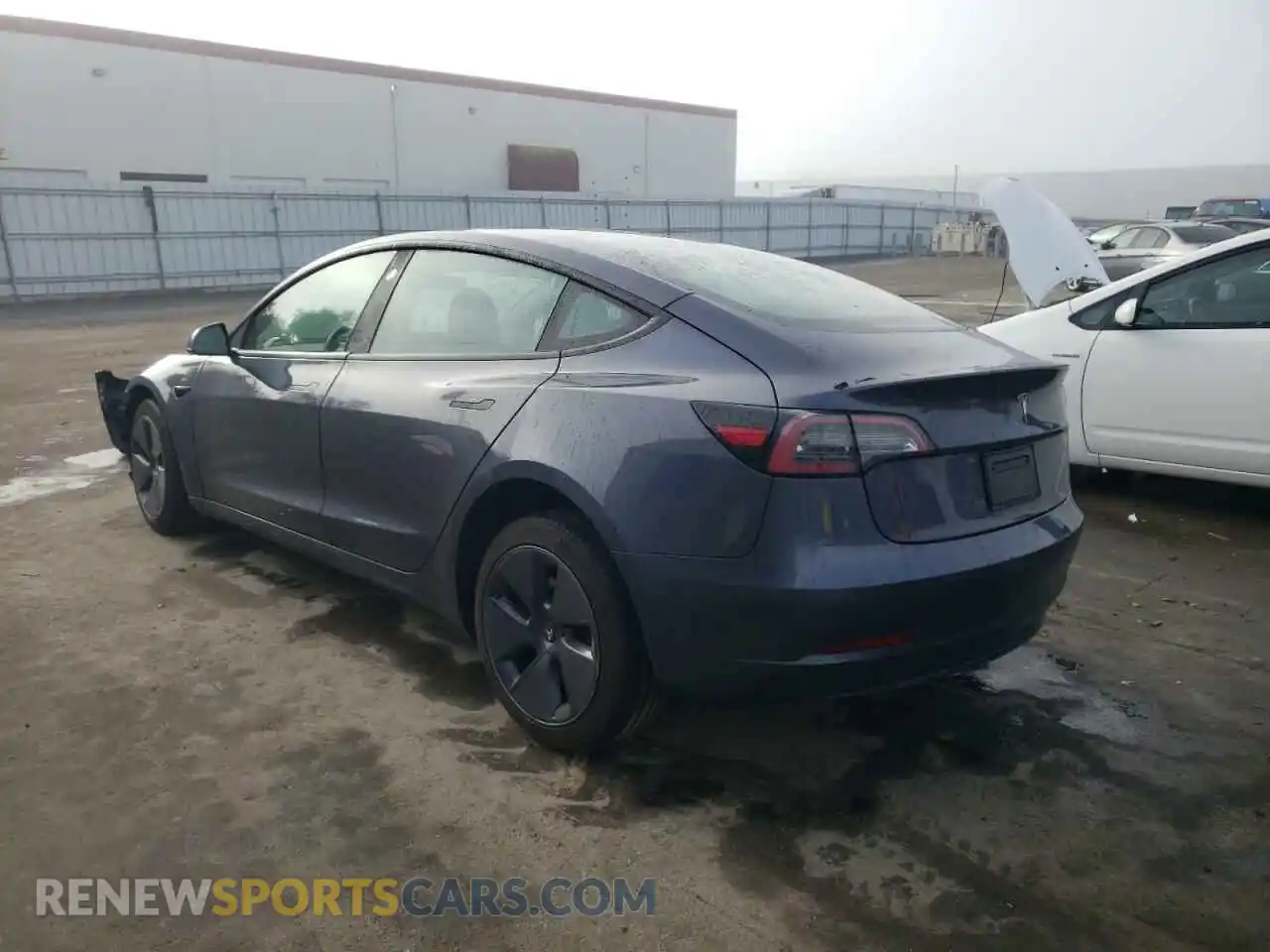 2 Photograph of a damaged car 5YJ3E1EA4PF640665 TESLA MODEL 3 2023