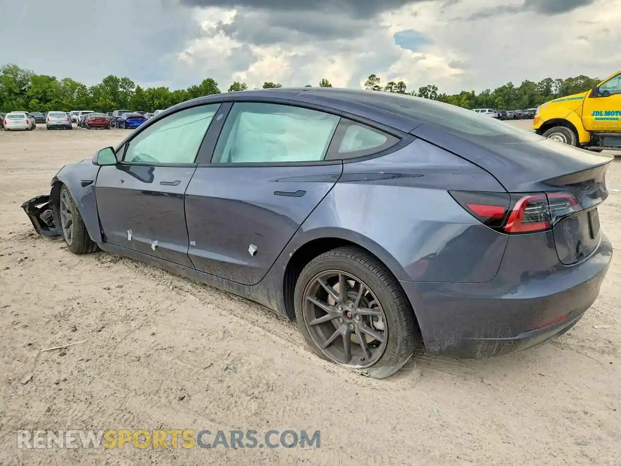 2 Photograph of a damaged car 5YJ3E1EA4PF644554 TESLA MODEL 3 2023