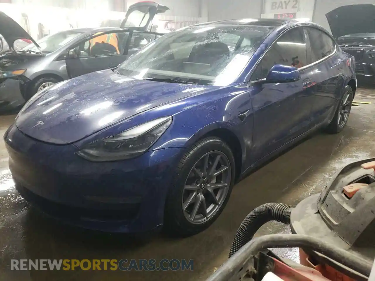 1 Photograph of a damaged car 5YJ3E1EA4PF656266 TESLA MODEL 3 2023