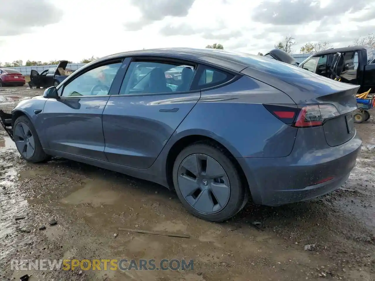 2 Photograph of a damaged car 5YJ3E1EA4PF678719 TESLA MODEL 3 2023