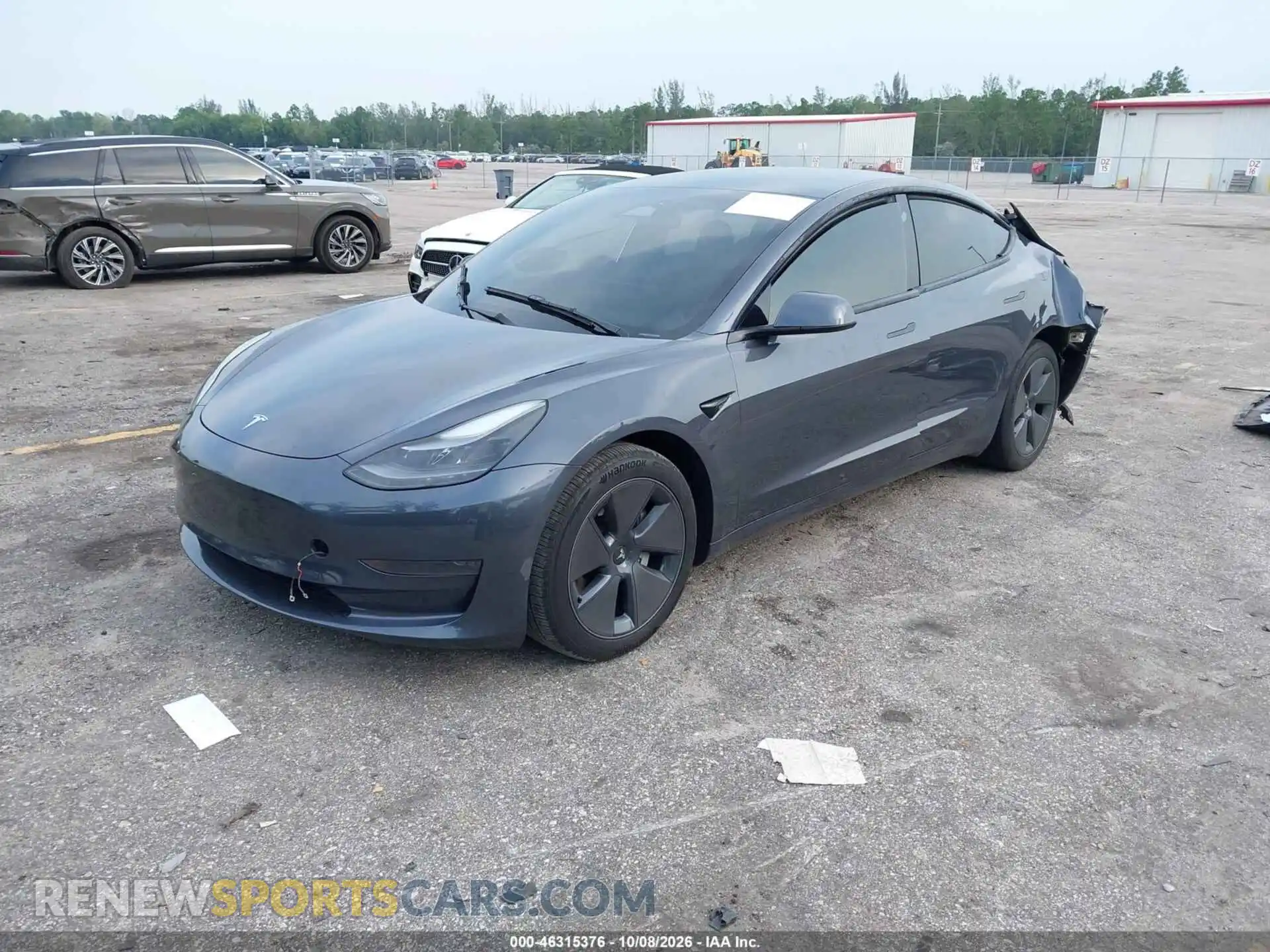 2 Photograph of a damaged car 5YJ3E1EA4PF700184 TESLA MODEL 3 2023