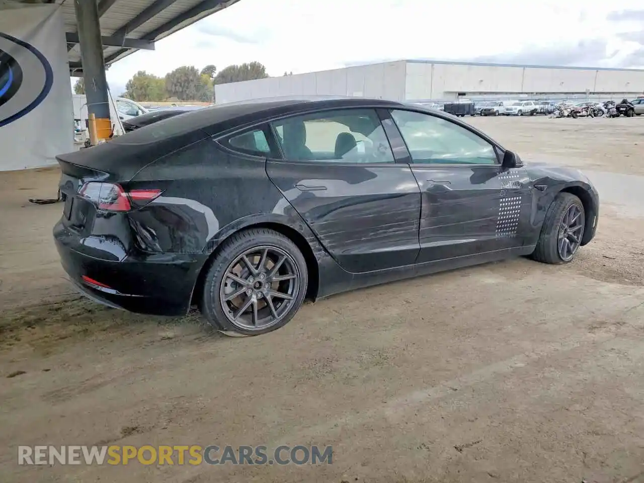 3 Photograph of a damaged car 5YJ3E1EA4PF713436 TESLA MODEL 3 2023