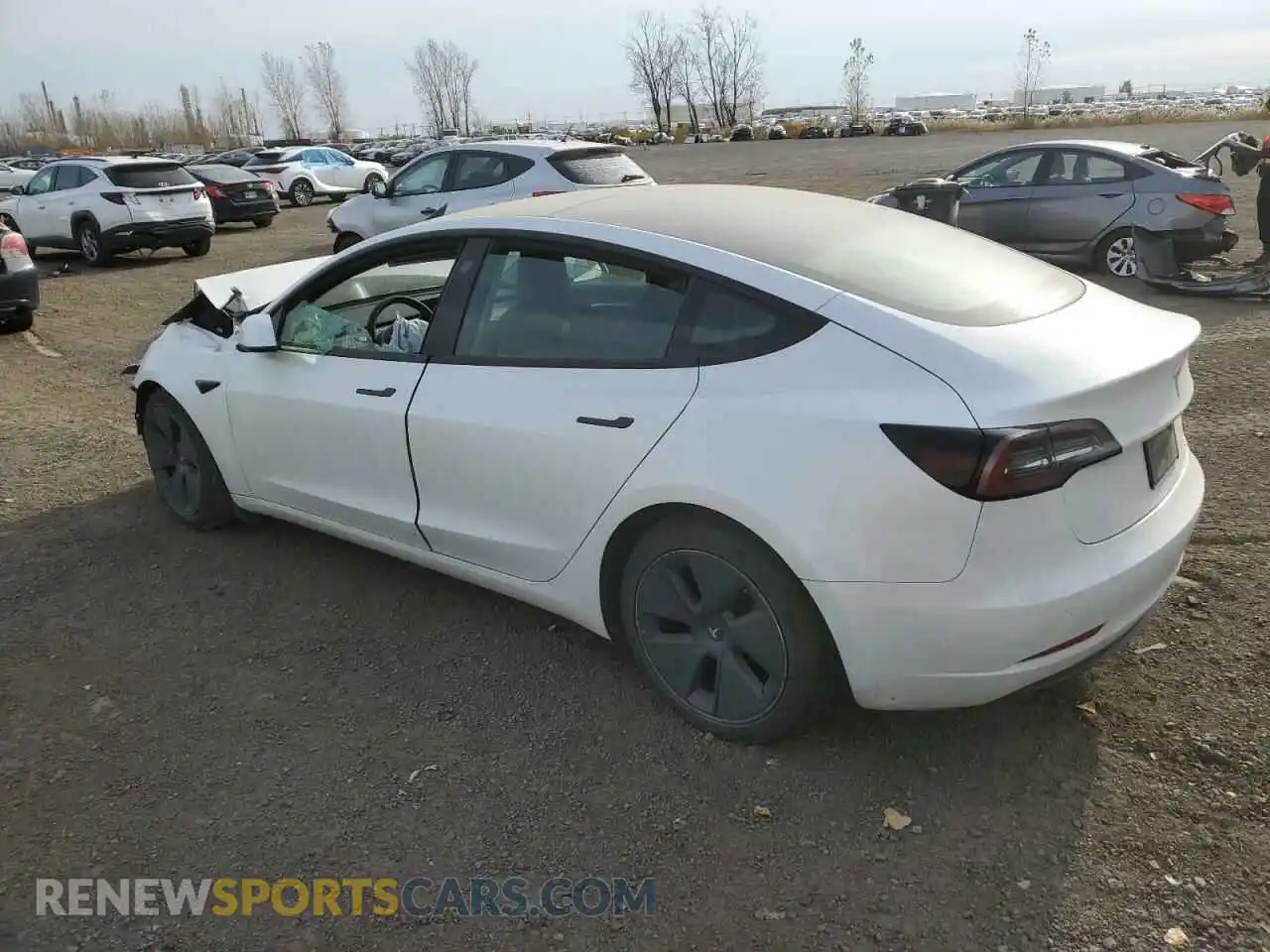 2 Photograph of a damaged car 5YJ3E1EA5PF398615 TESLA MODEL 3 2023