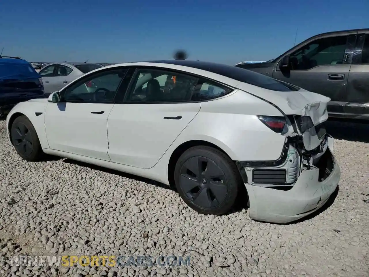 2 Photograph of a damaged car 5YJ3E1EA5PF417647 TESLA MODEL 3 2023