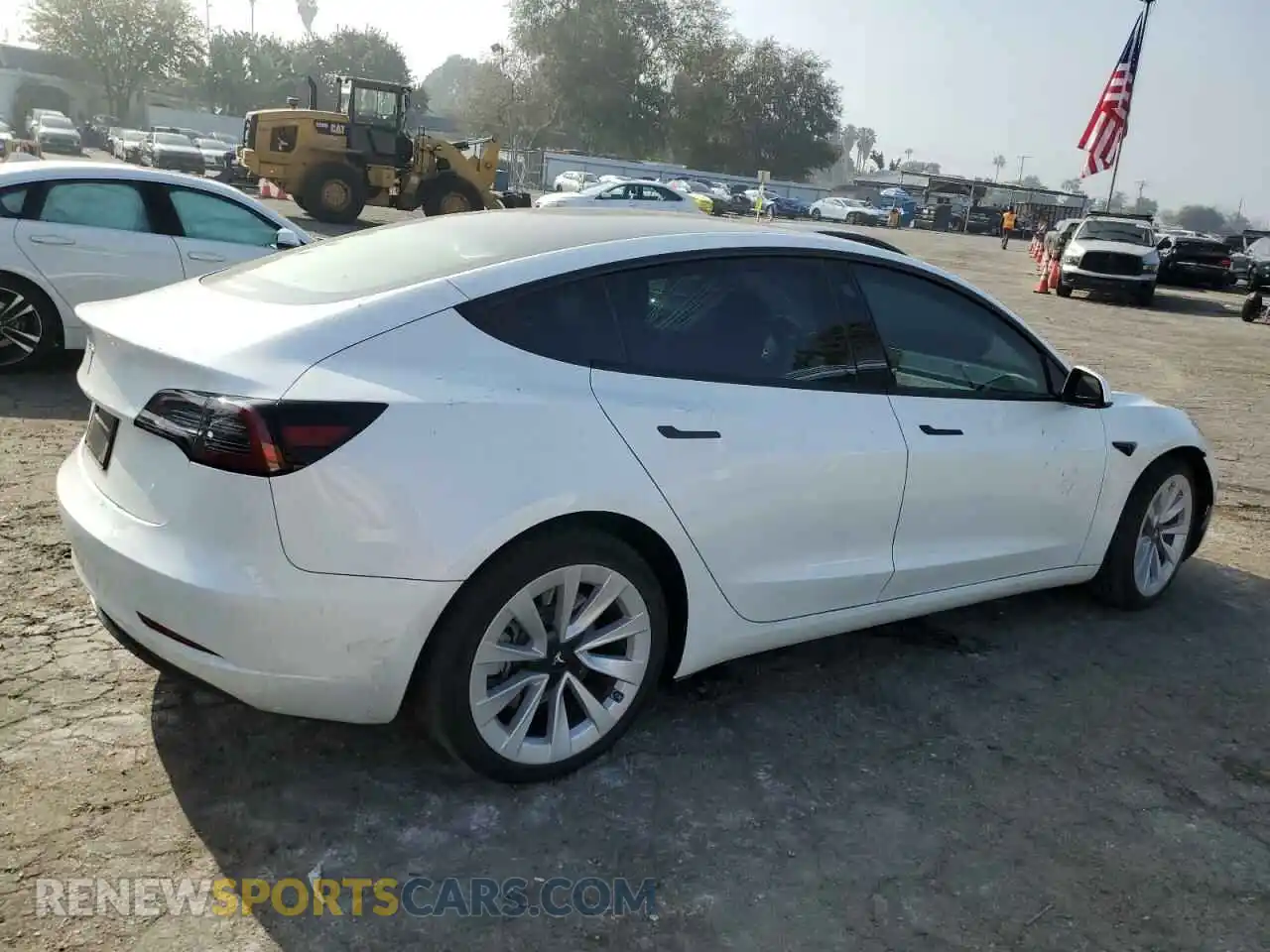 3 Photograph of a damaged car 5YJ3E1EA5PF422654 TESLA MODEL 3 2023