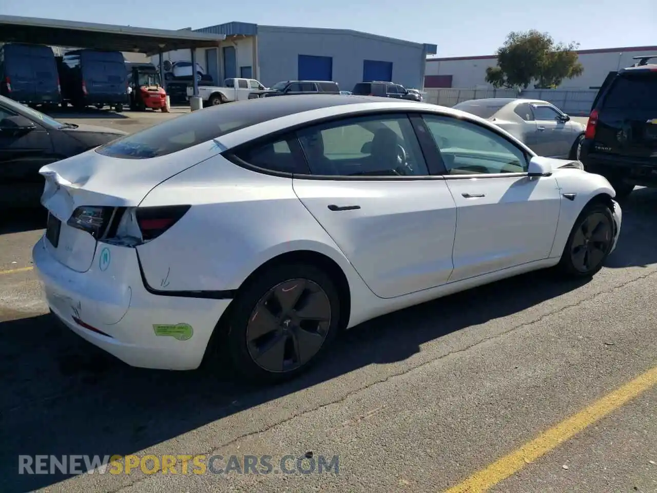 3 Photograph of a damaged car 5YJ3E1EA5PF436103 TESLA MODEL 3 2023