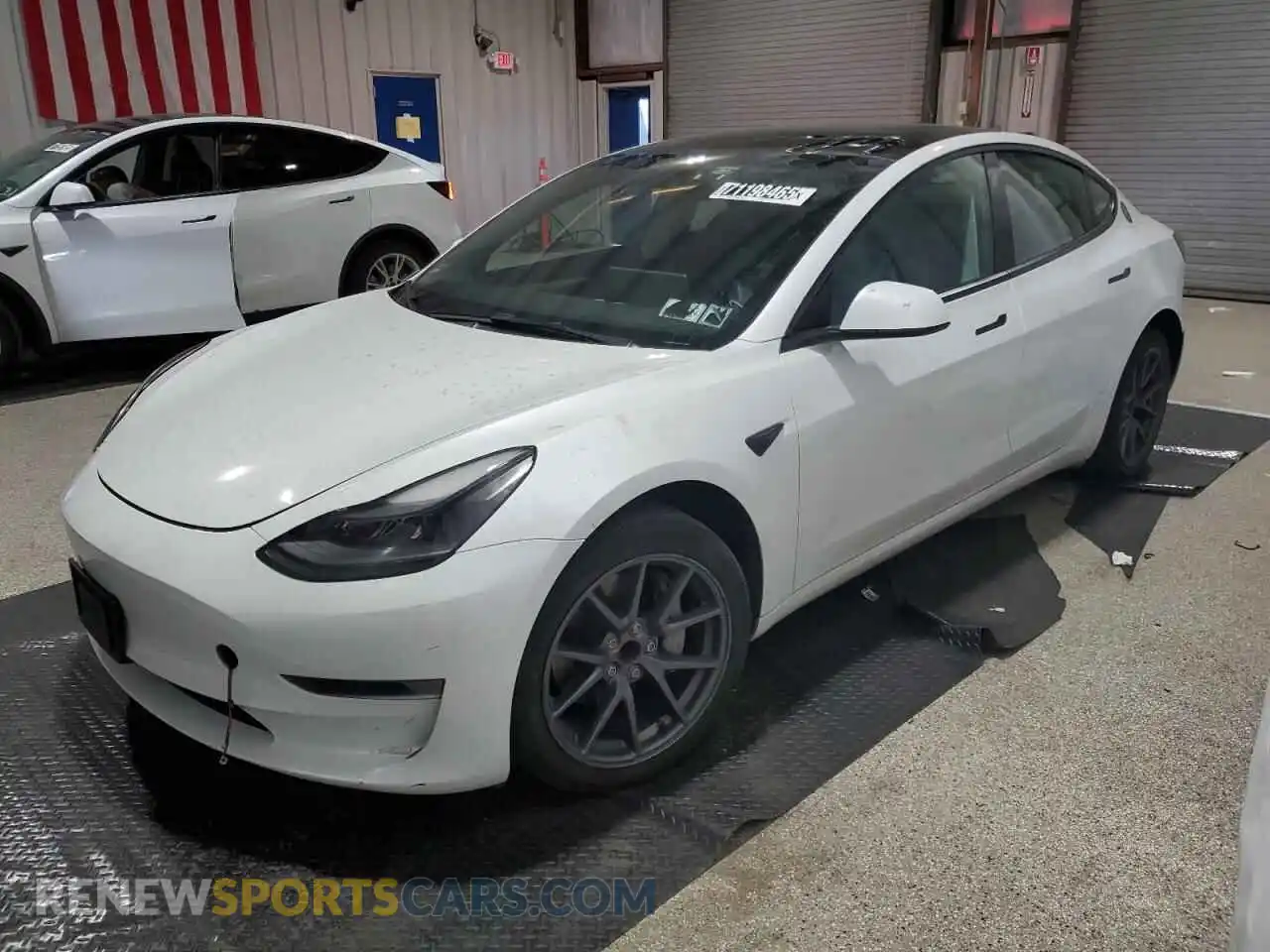 1 Photograph of a damaged car 5YJ3E1EA5PF447005 TESLA MODEL 3 2023