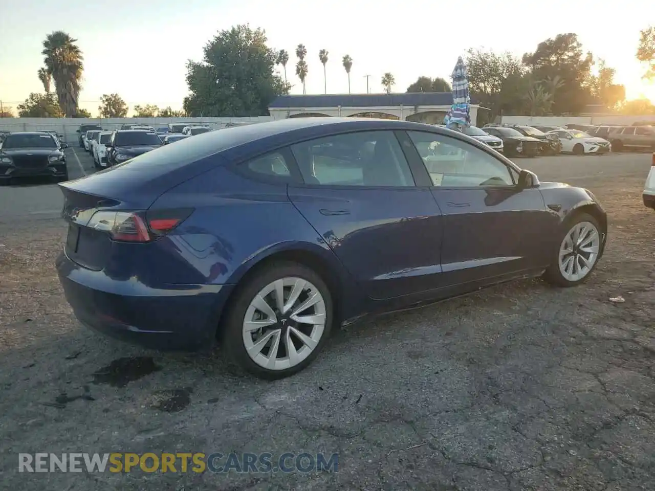 3 Photograph of a damaged car 5YJ3E1EA5PF449448 TESLA MODEL 3 2023