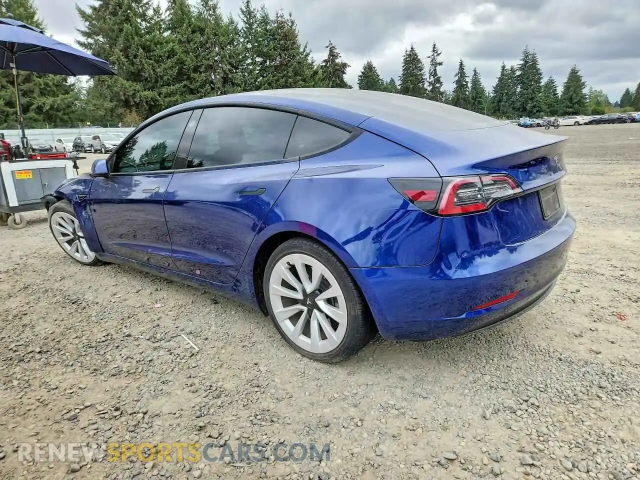2 Фотография поврежденного автомобиля 5YJ3E1EA5PF450468 TESLA MODEL 3 2023