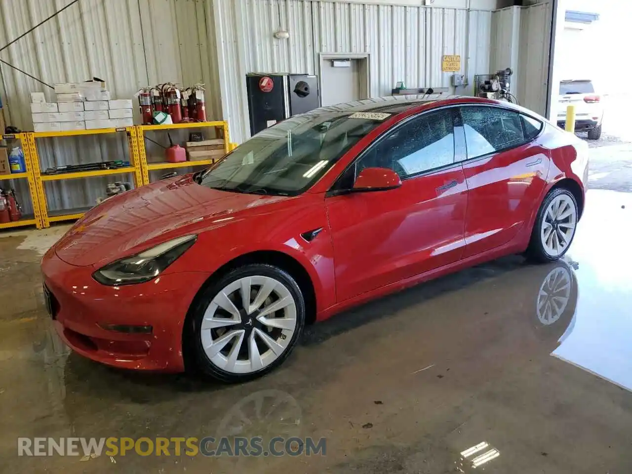1 Photograph of a damaged car 5YJ3E1EA5PF451815 TESLA MODEL 3 2023
