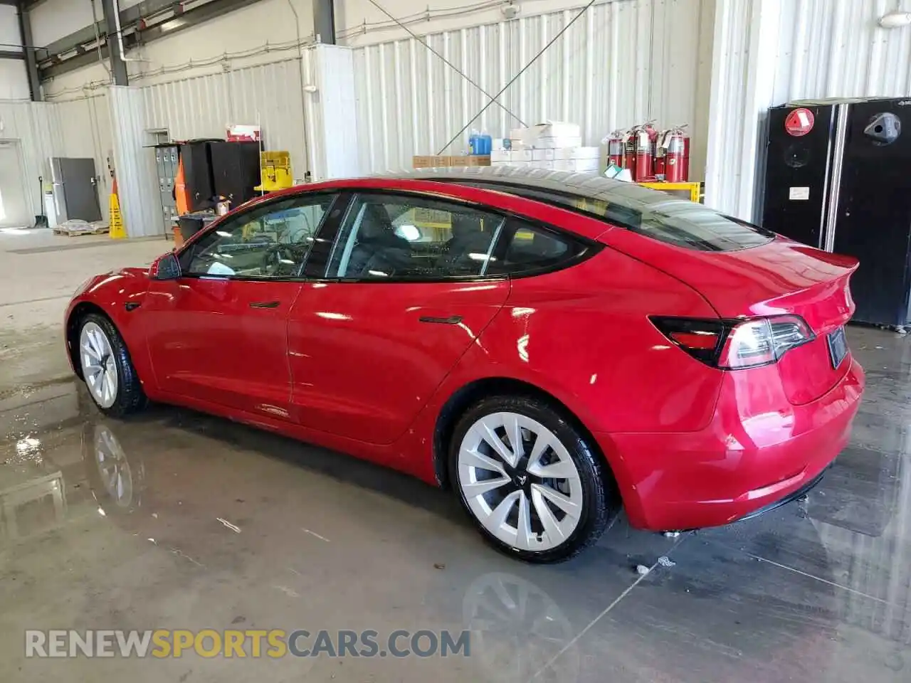 2 Photograph of a damaged car 5YJ3E1EA5PF451815 TESLA MODEL 3 2023