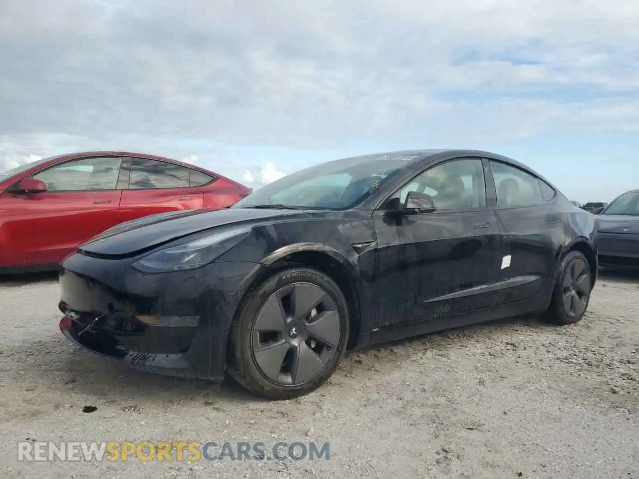 1 Photograph of a damaged car 5YJ3E1EA5PF452401 TESLA MODEL 3 2023