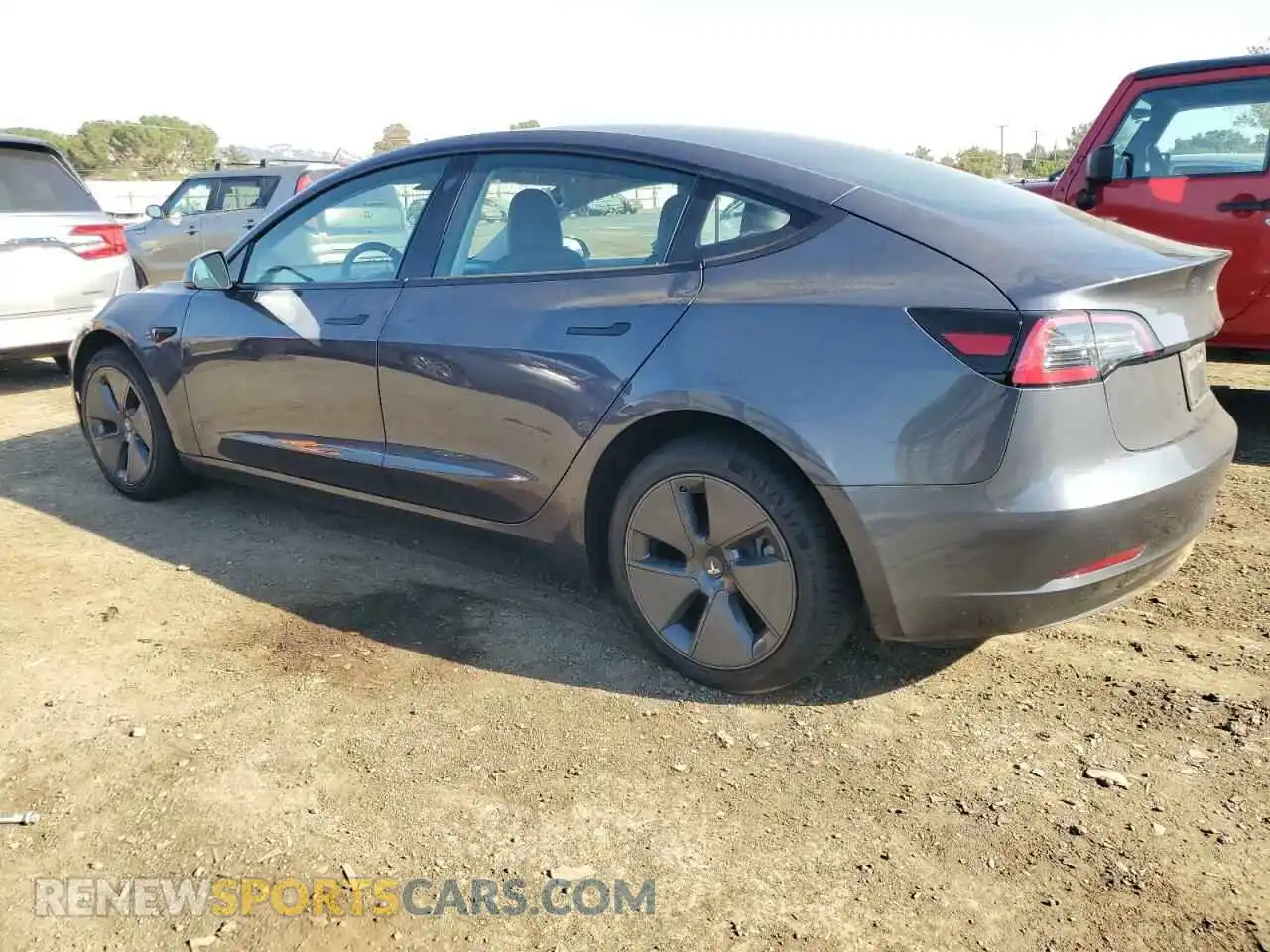 2 Photograph of a damaged car 5YJ3E1EA5PF457159 TESLA MODEL 3 2023