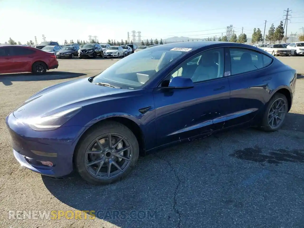 1 Photograph of a damaged car 5YJ3E1EA5PF457937 TESLA MODEL 3 2023