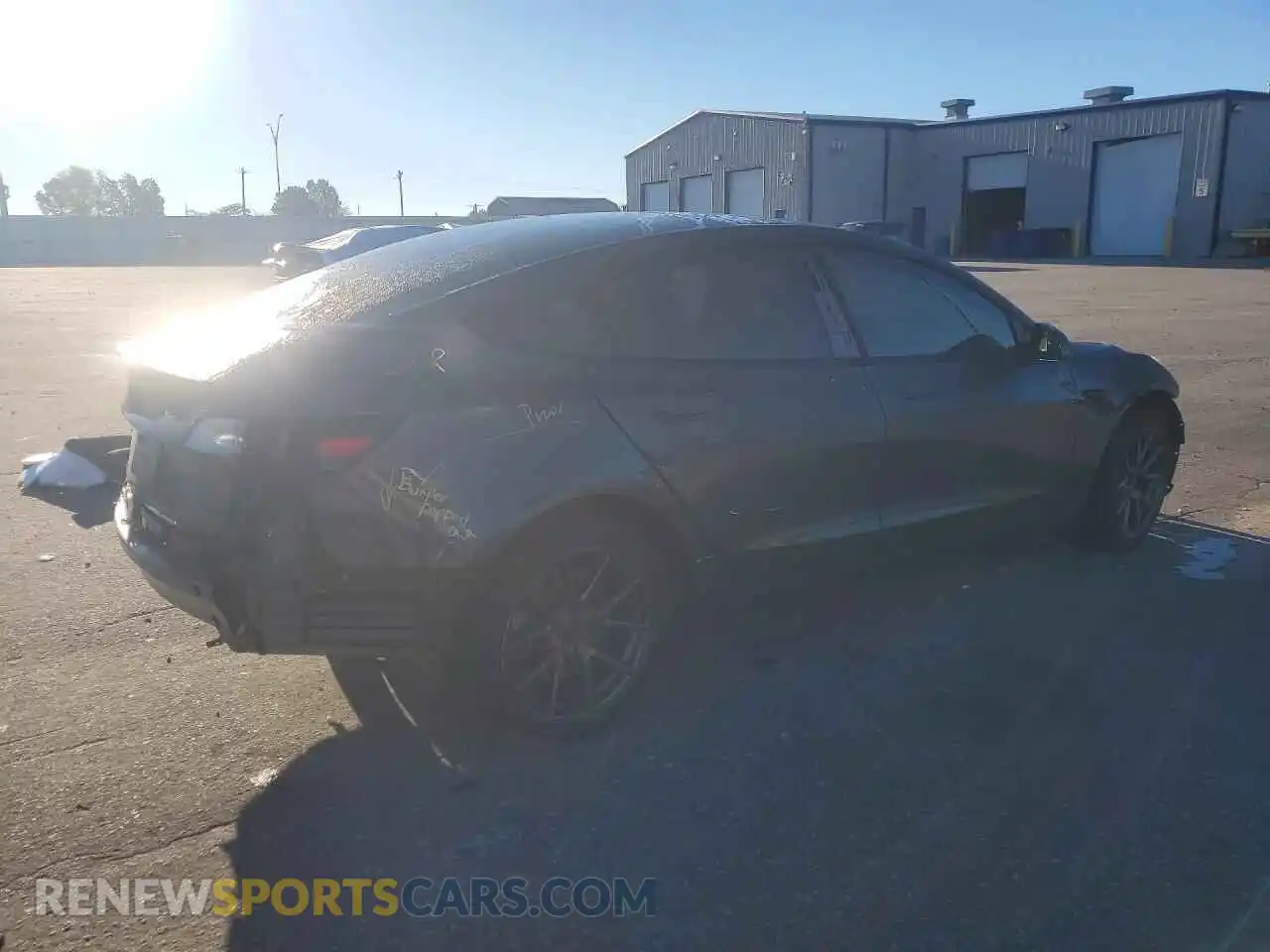 3 Photograph of a damaged car 5YJ3E1EA5PF497449 TESLA MODEL 3 2023