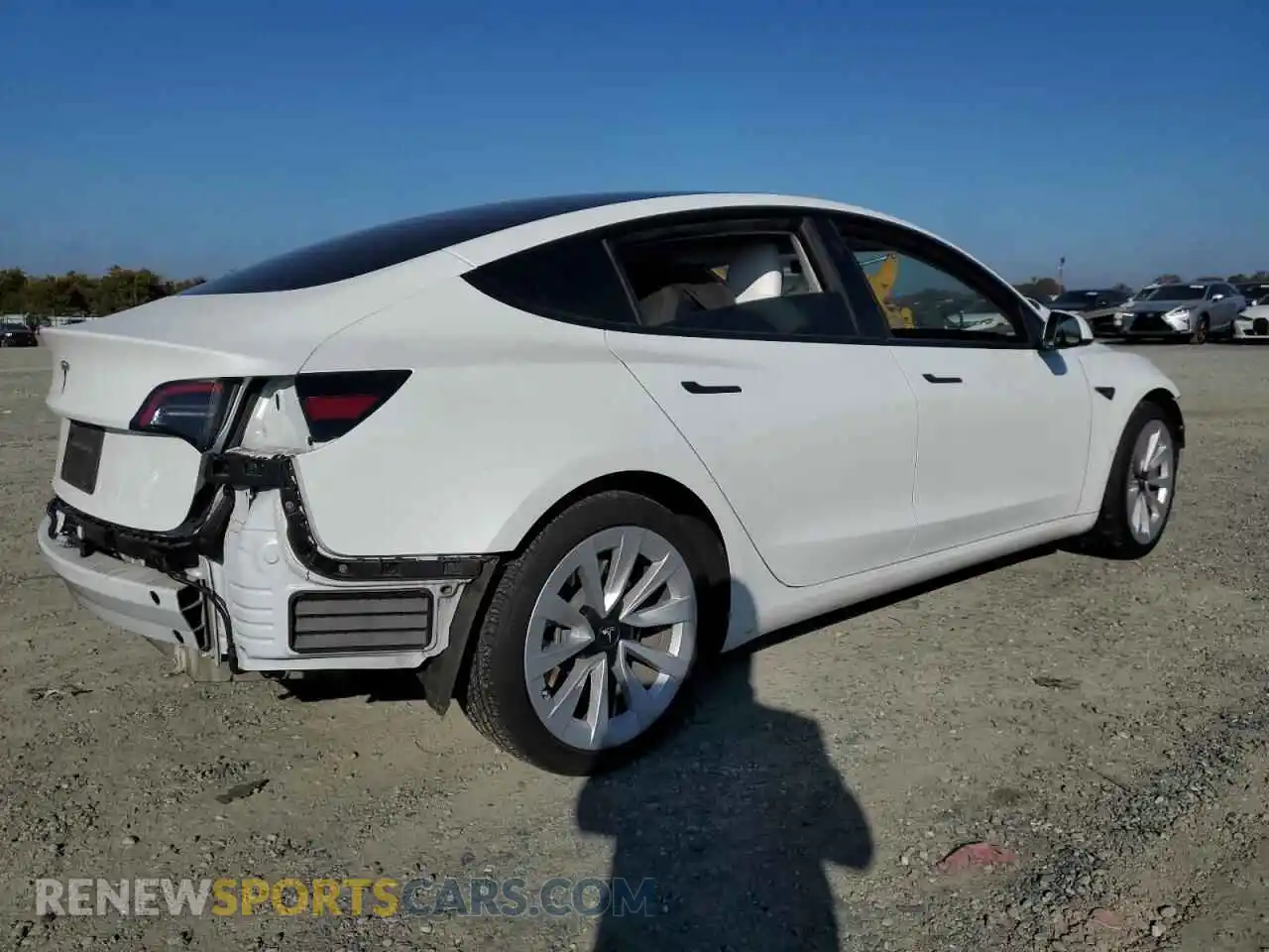 3 Photograph of a damaged car 5YJ3E1EA5PF506182 TESLA MODEL 3 2023