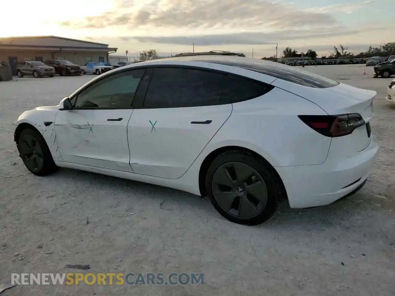 2 Photograph of a damaged car 5YJ3E1EA5PF544415 TESLA MODEL 3 2023
