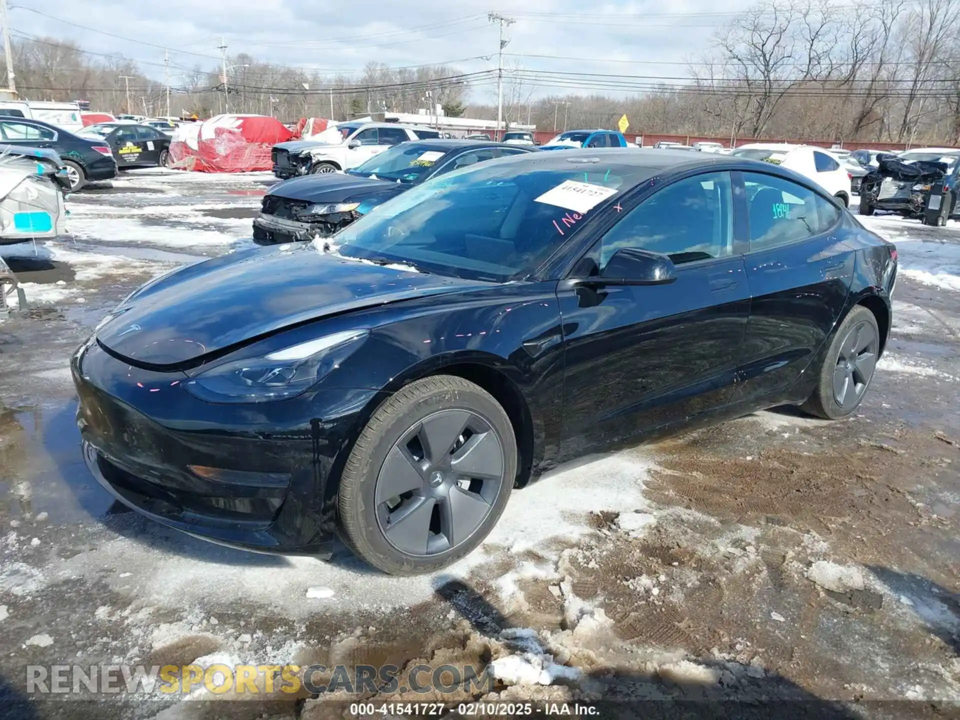 2 Photograph of a damaged car 5YJ3E1EA5PF563496 TESLA MODEL 3 2023