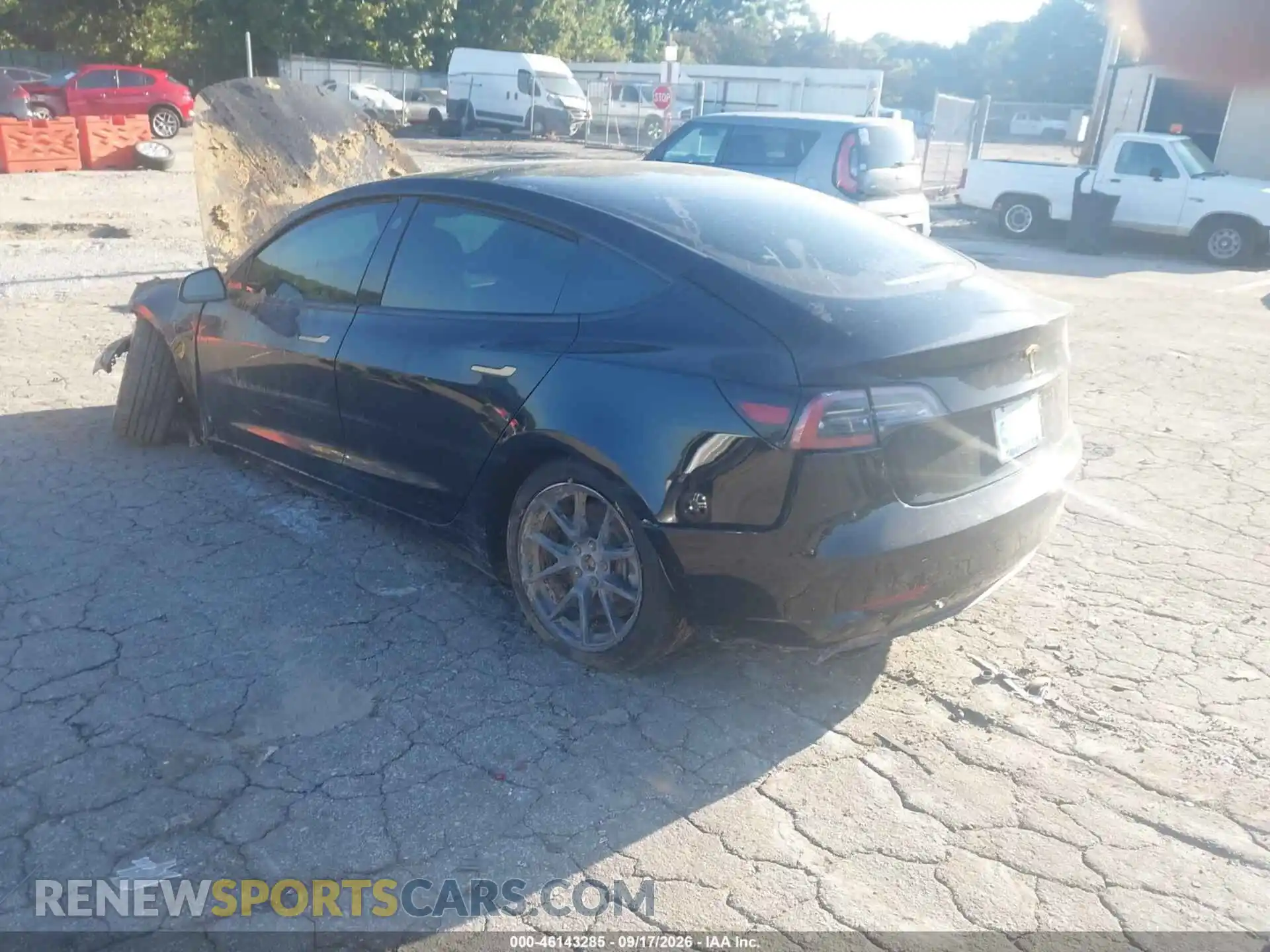 3 Photograph of a damaged car 5YJ3E1EA5PF570867 TESLA MODEL 3 2023