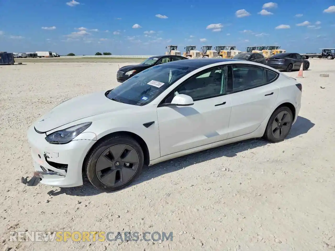 1 Photograph of a damaged car 5YJ3E1EA5PF577270 TESLA MODEL 3 2023