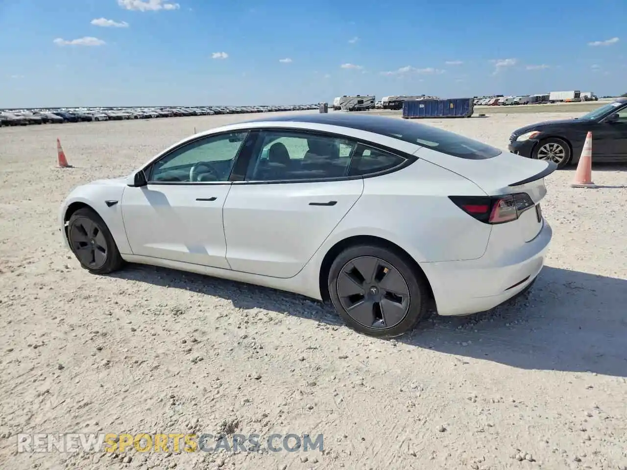 2 Photograph of a damaged car 5YJ3E1EA5PF577270 TESLA MODEL 3 2023