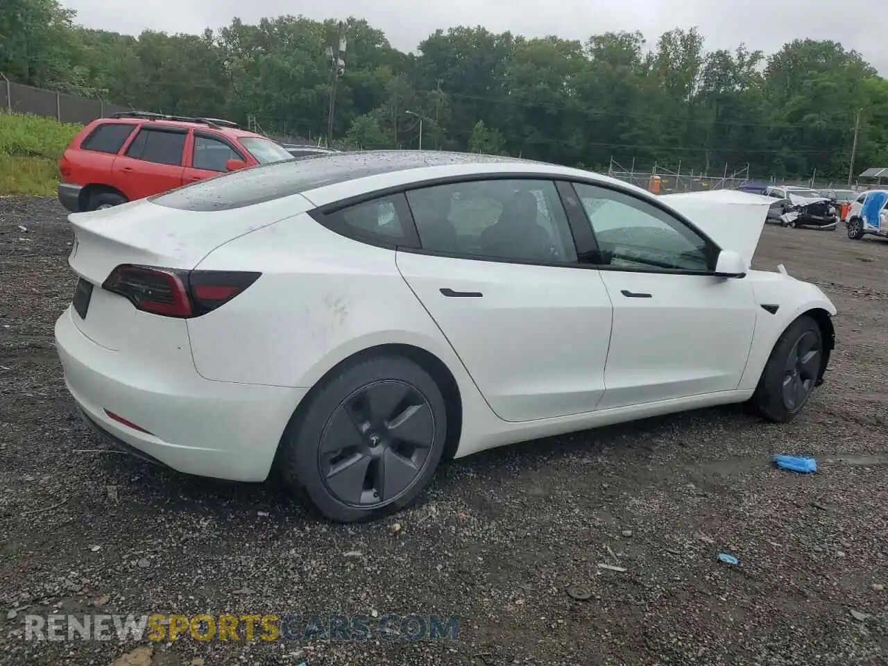 3 Photograph of a damaged car 5YJ3E1EA5PF577642 TESLA MODEL 3 2023