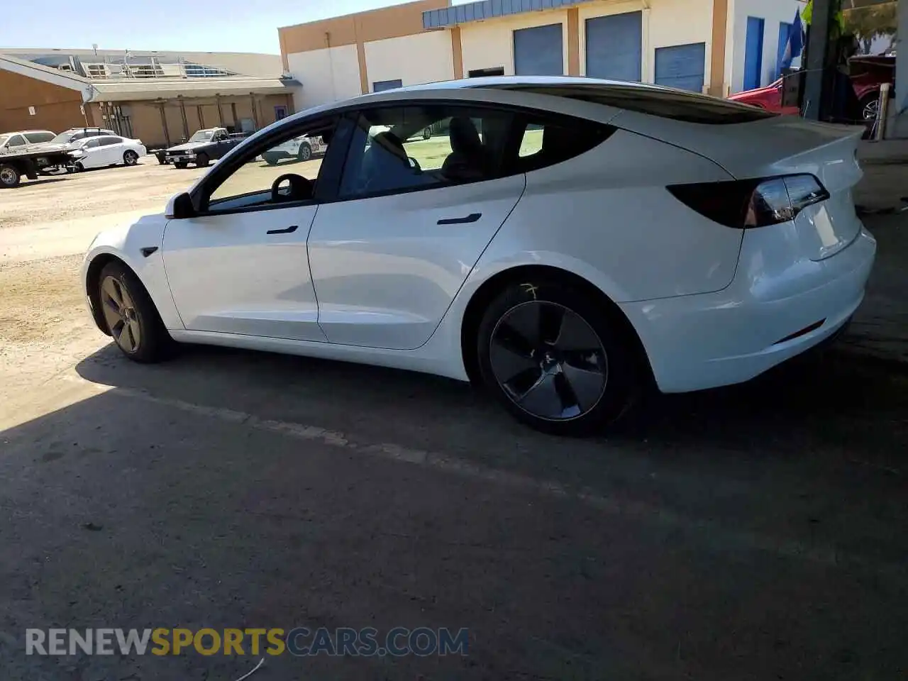 2 Photograph of a damaged car 5YJ3E1EA5PF580153 TESLA MODEL 3 2023