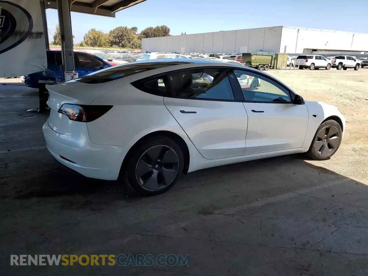 3 Photograph of a damaged car 5YJ3E1EA5PF580153 TESLA MODEL 3 2023
