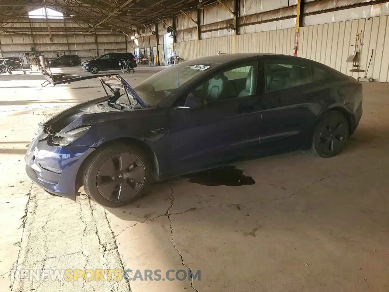 1 Photograph of a damaged car 5YJ3E1EA5PF581965 TESLA MODEL 3 2023