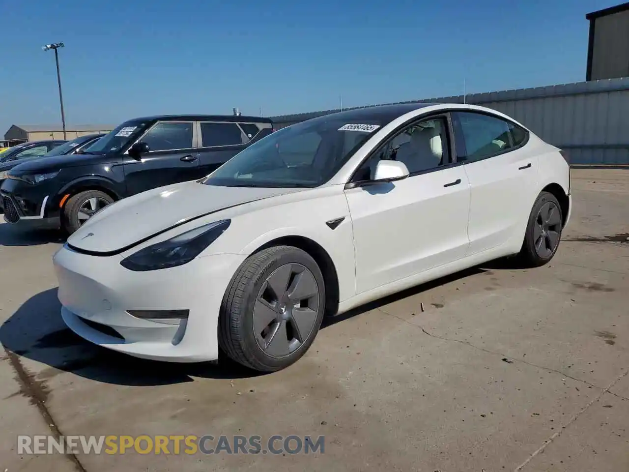 1 Photograph of a damaged car 5YJ3E1EA5PF618142 TESLA MODEL 3 2023