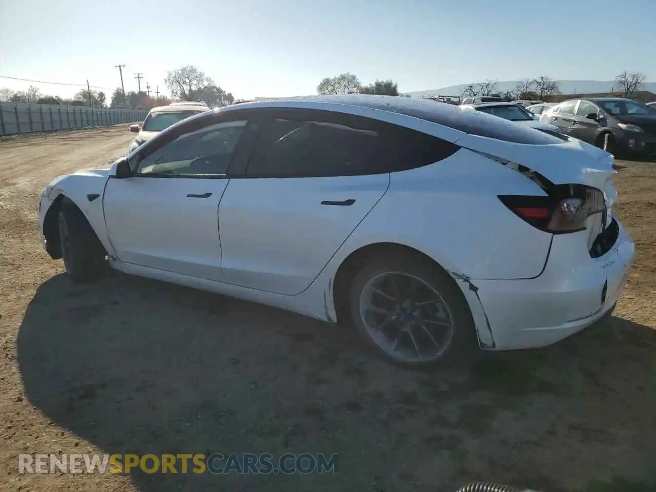 2 Photograph of a damaged car 5YJ3E1EA5PF620862 TESLA MODEL 3 2023
