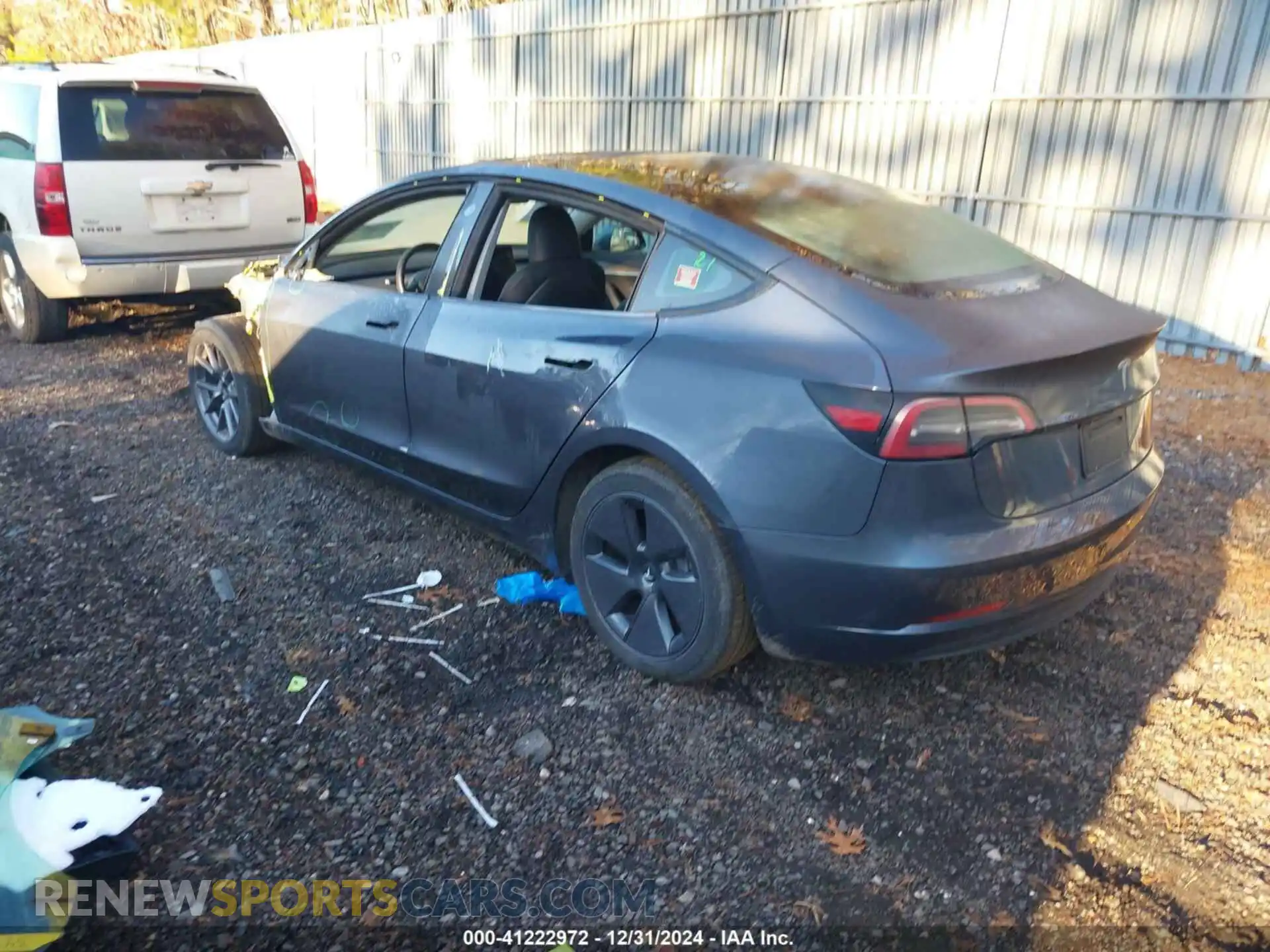 3 Photograph of a damaged car 5YJ3E1EA5PF651397 TESLA MODEL 3 2023
