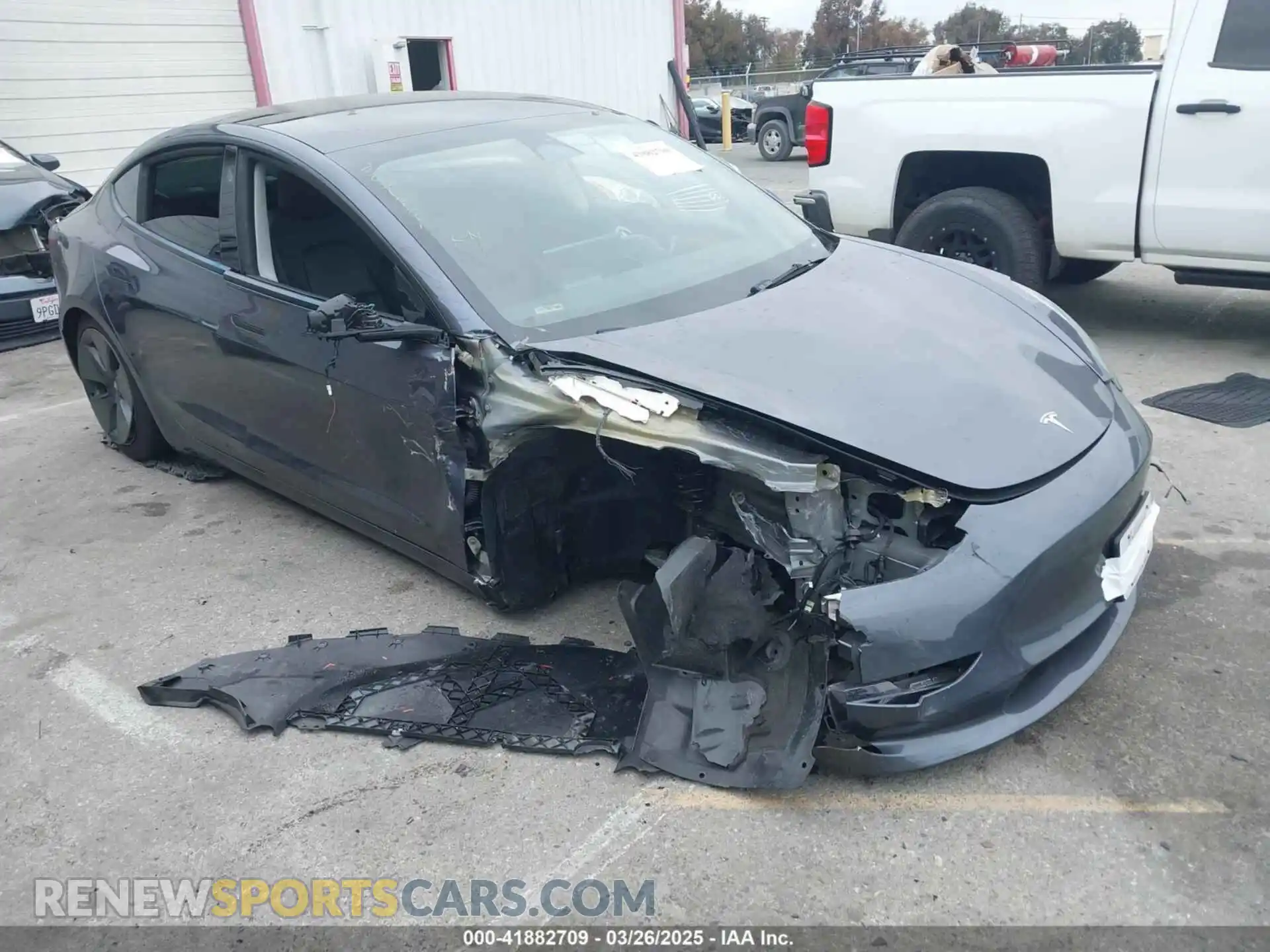 1 fotografías del automóvil dañado 5YJ3E1EA5PF654381 TESLA MODEL 3 2023