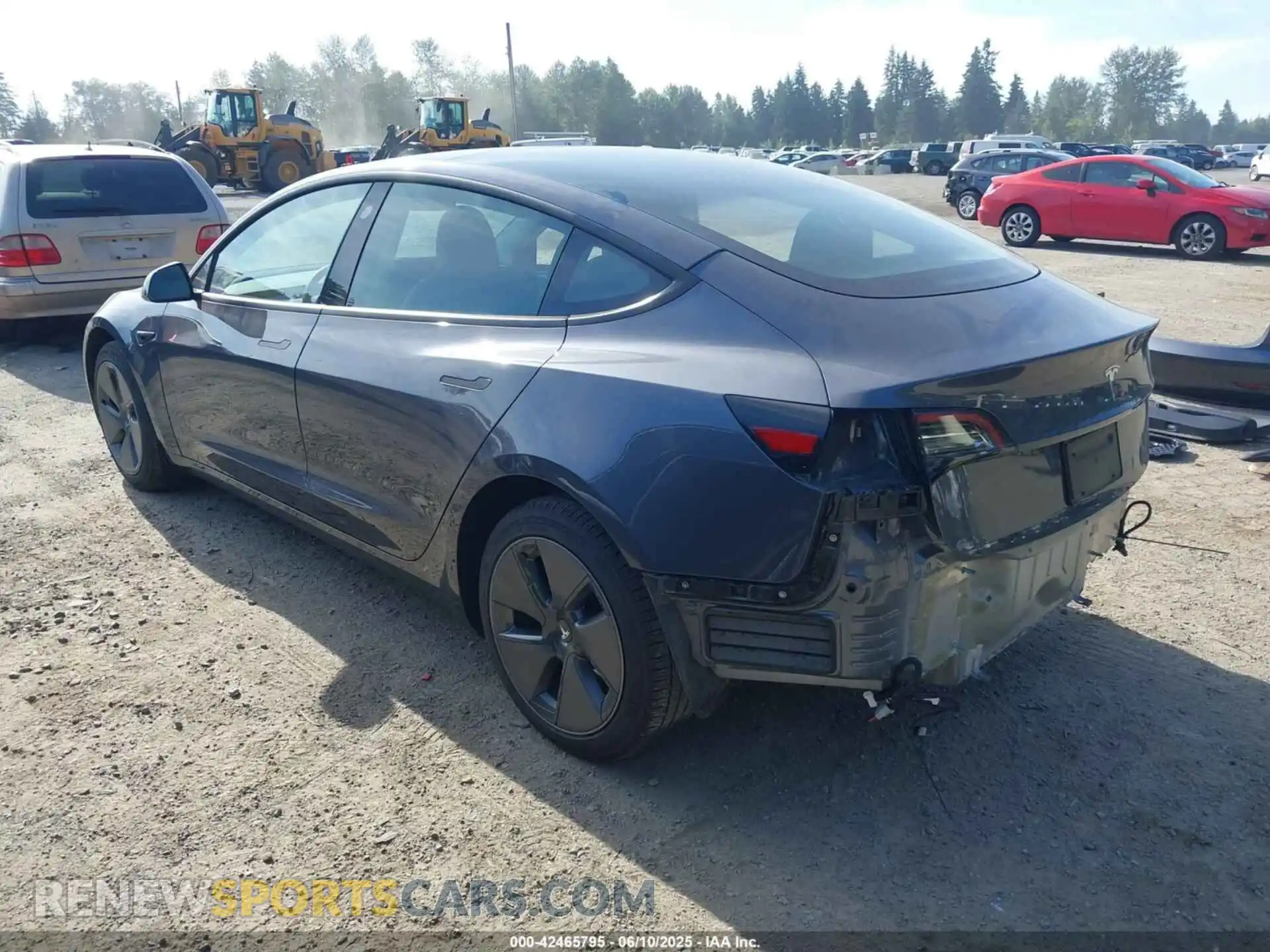 3 Photograph of a damaged car 5YJ3E1EA5PF656325 TESLA MODEL 3 2023