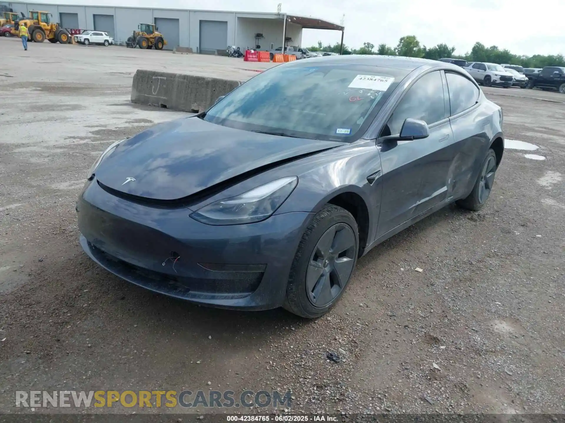 2 Photograph of a damaged car 5YJ3E1EA5PF676316 TESLA MODEL 3 2023