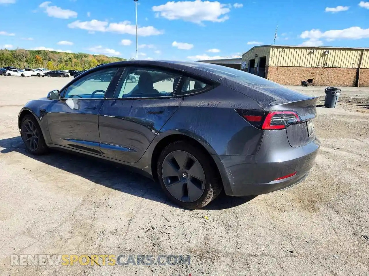 3 Photograph of a damaged car 5YJ3E1EA5PF678485 TESLA MODEL 3 2023