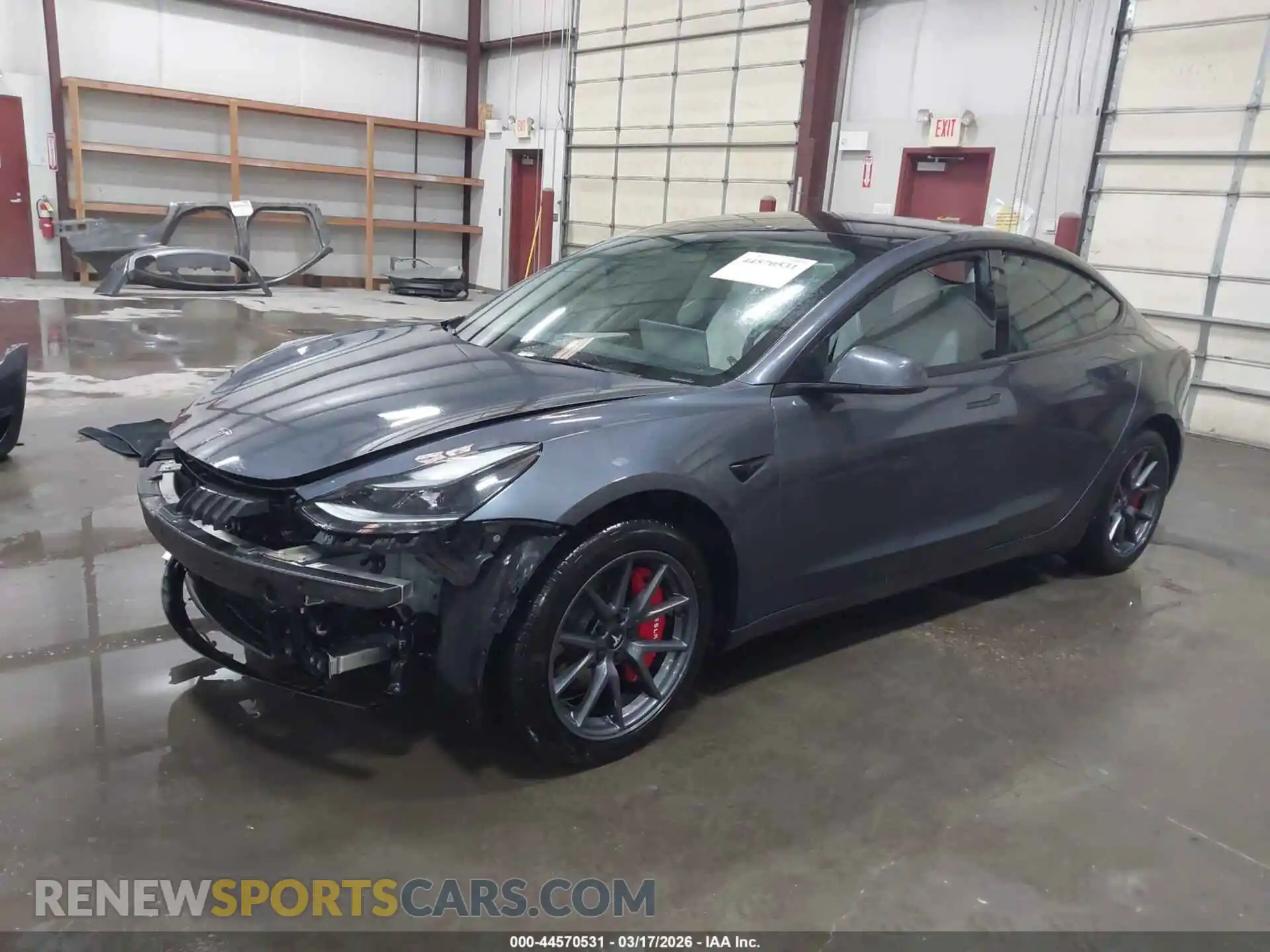 2 Photograph of a damaged car 5YJ3E1EA5PF679457 TESLA MODEL 3 2023