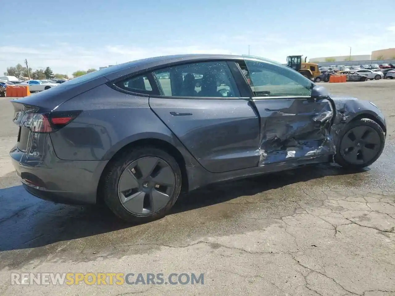 3 Photograph of a damaged car 5YJ3E1EA5PF683721 TESLA MODEL 3 2023