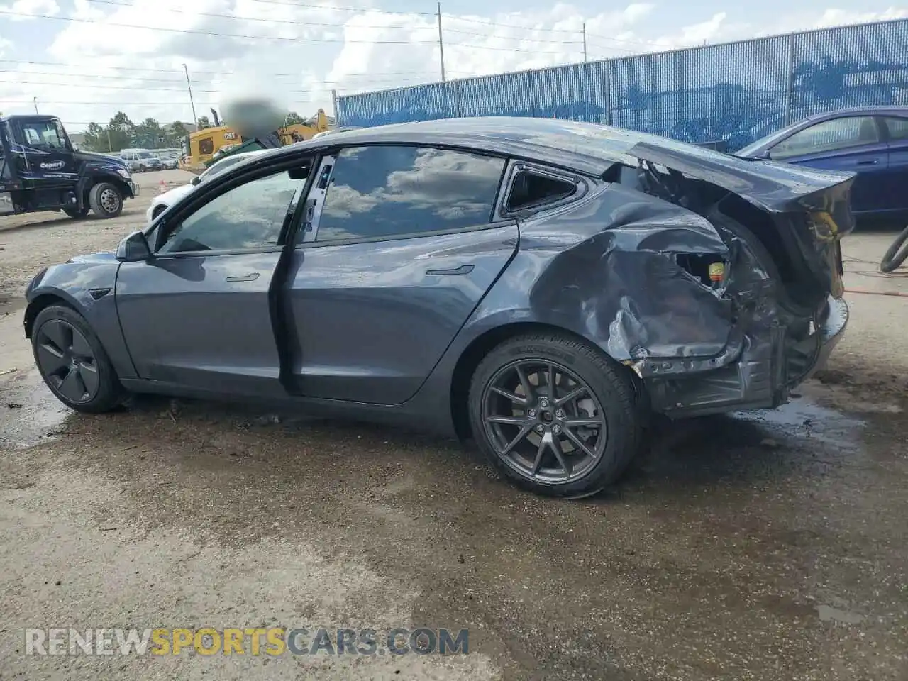 2 Photograph of a damaged car 5YJ3E1EA5PF700632 TESLA MODEL 3 2023
