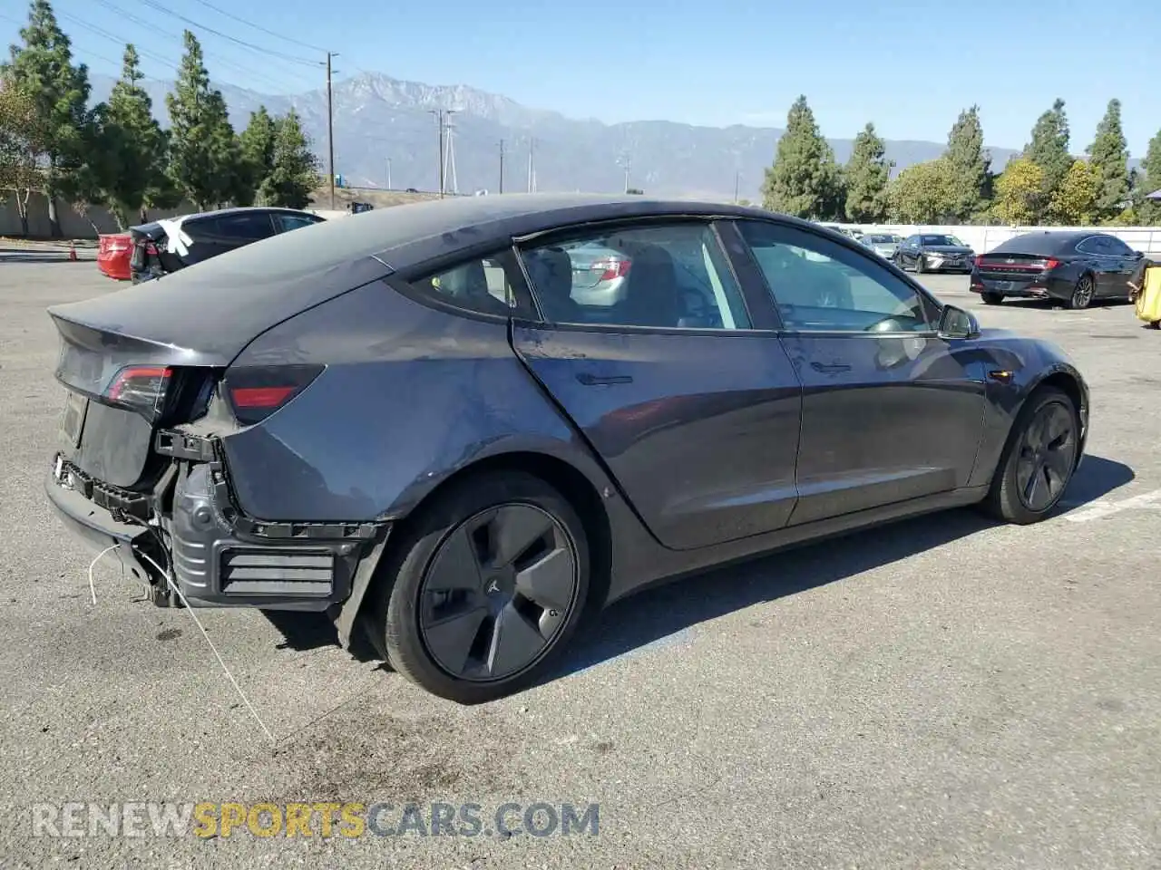 3 Photograph of a damaged car 5YJ3E1EA5PF709640 TESLA MODEL 3 2023