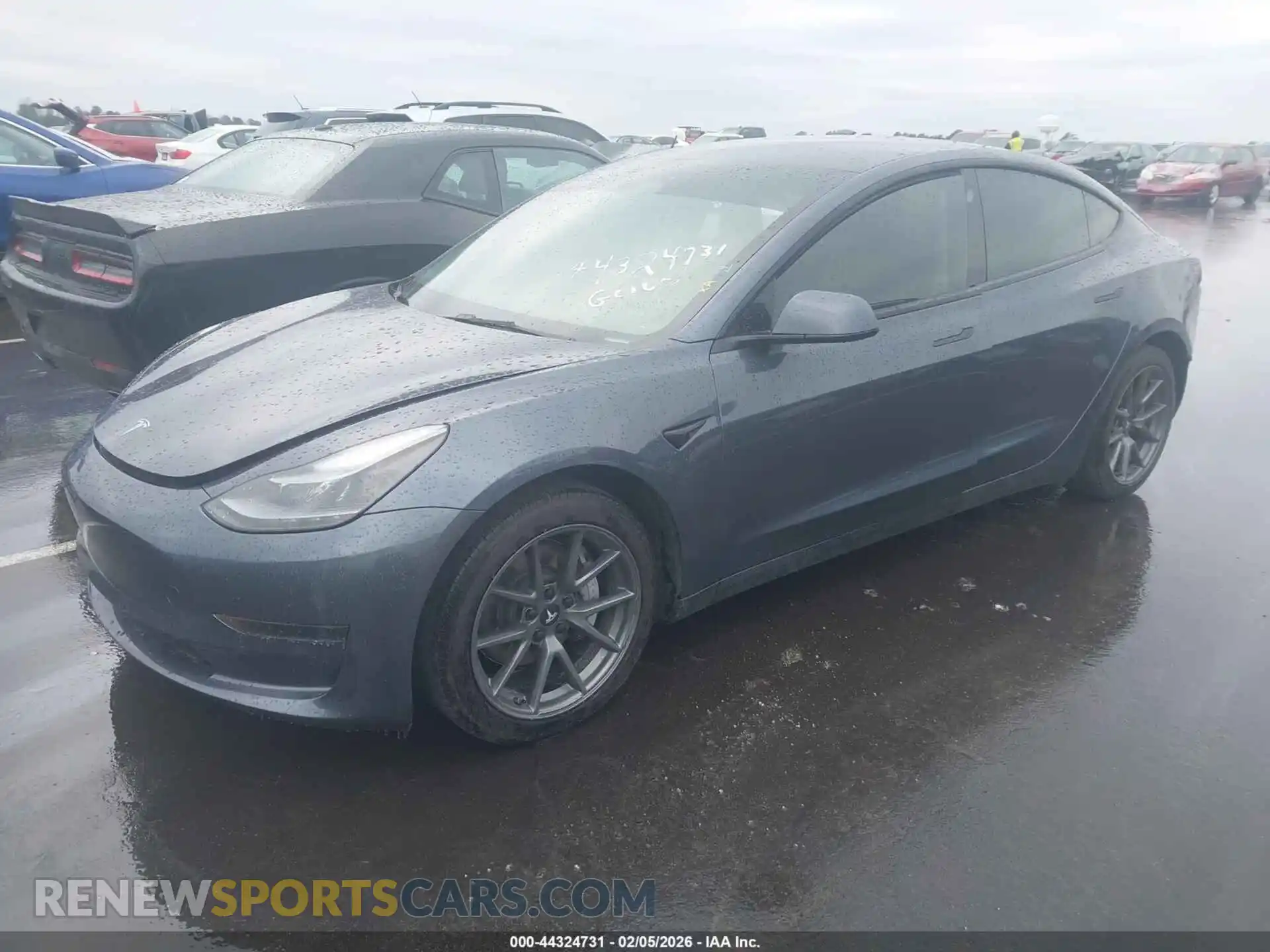 2 Photograph of a damaged car 5YJ3E1EA6PF409590 TESLA MODEL 3 2023