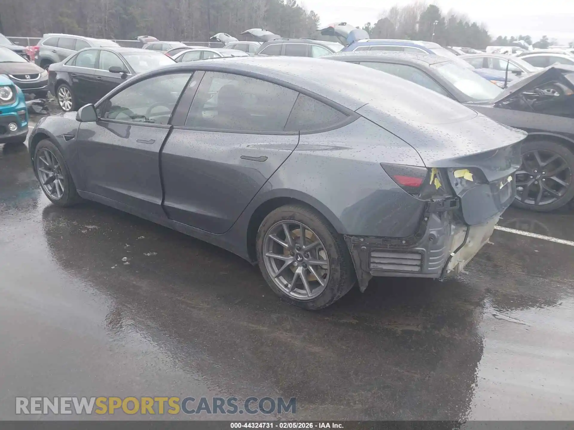 3 Photograph of a damaged car 5YJ3E1EA6PF409590 TESLA MODEL 3 2023