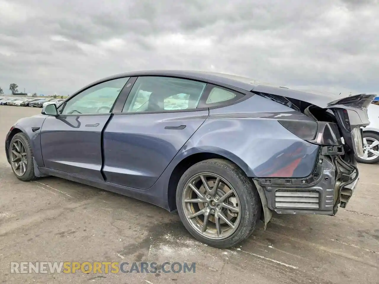 2 Photograph of a damaged car 5YJ3E1EA6PF431508 TESLA MODEL 3 2023