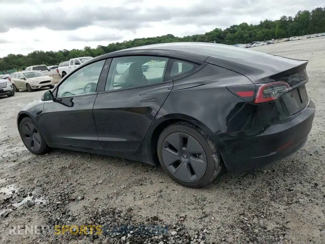 2 Photograph of a damaged car 5YJ3E1EA6PF437132 TESLA MODEL 3 2023