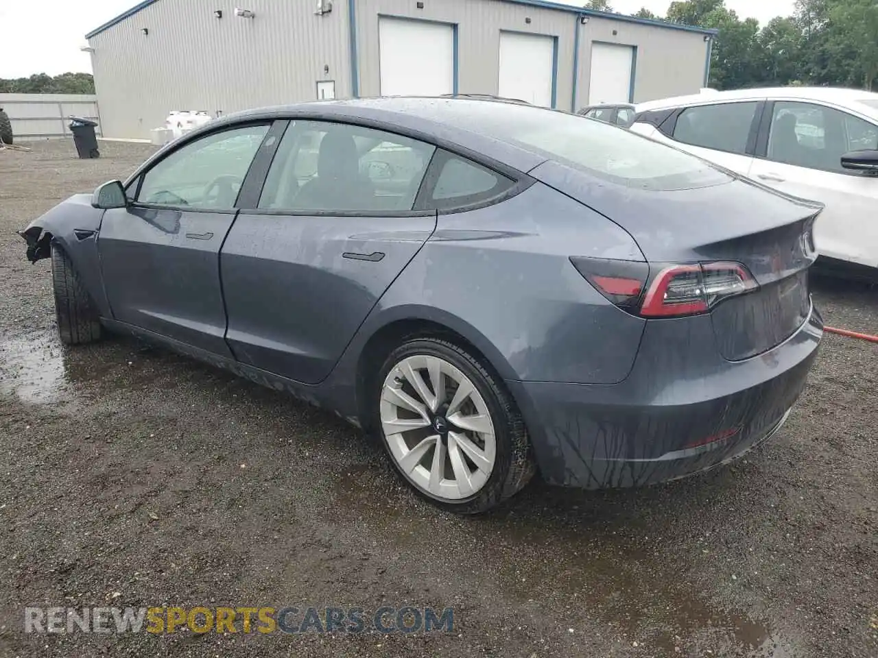 2 Photograph of a damaged car 5YJ3E1EA6PF438345 TESLA MODEL 3 2023